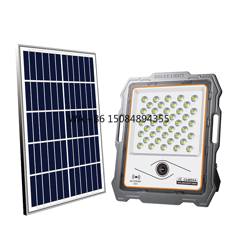 Home Security Flood Lights - Bezprzewodowa lampa solarna WIFI z funkcją