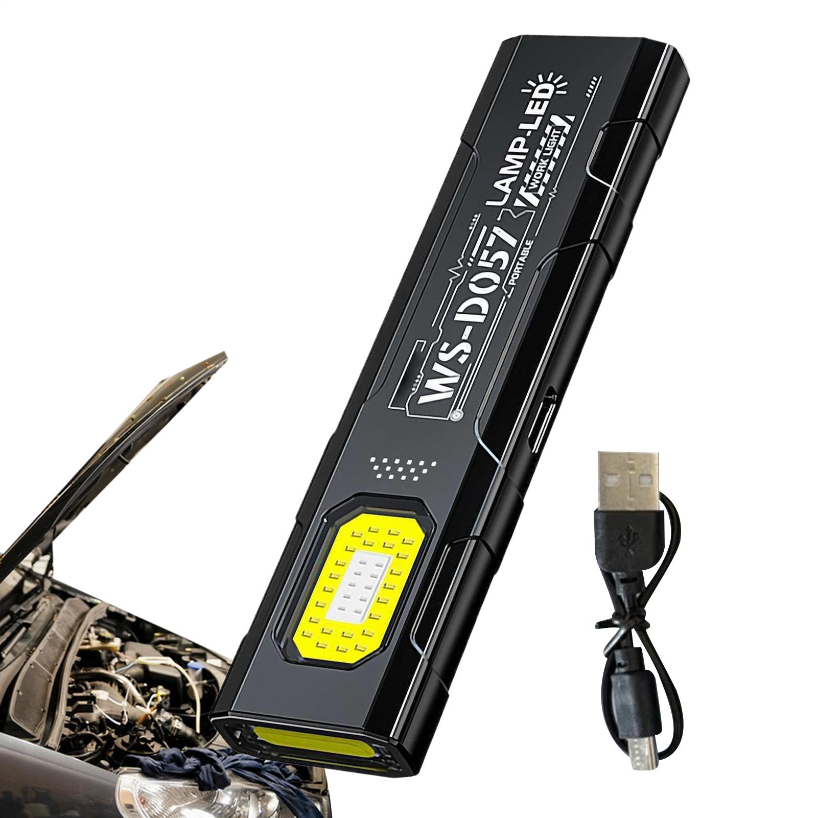 Home Security Flood Lights - Latarka LED COB, ładowana przez USB-C,