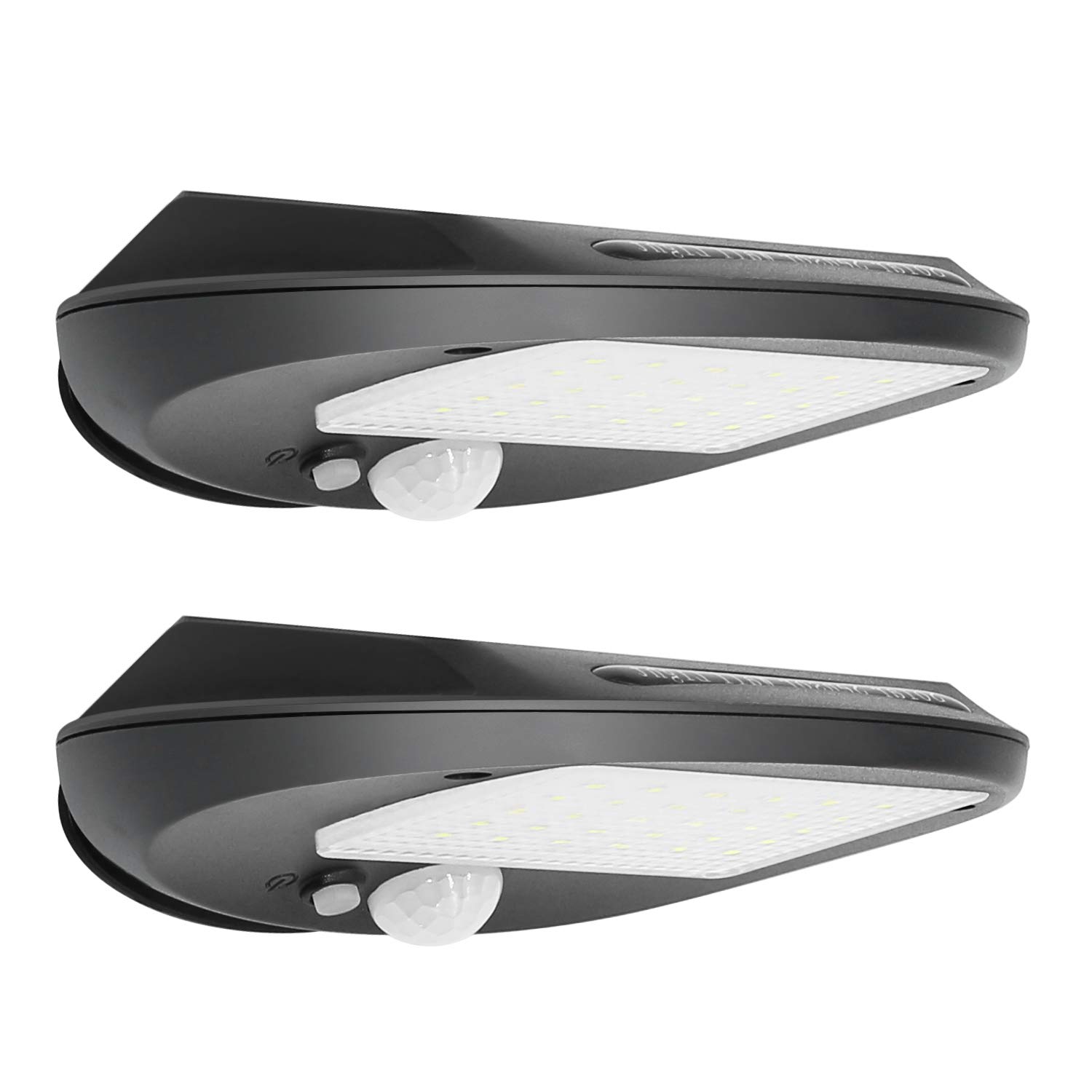 Home Security Flood Lights - 30 LED Lampy Solarne Zewnętrzne z