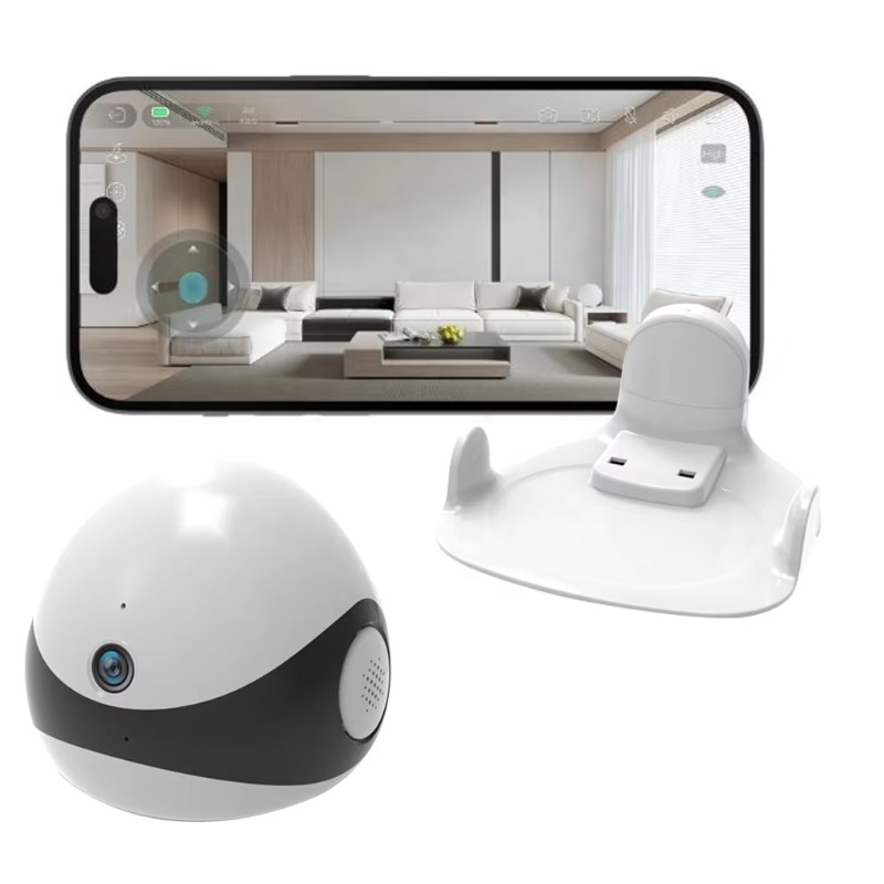 Home Security Ai - Bezprzewodowa kamera robota dla zwierząt 2K
