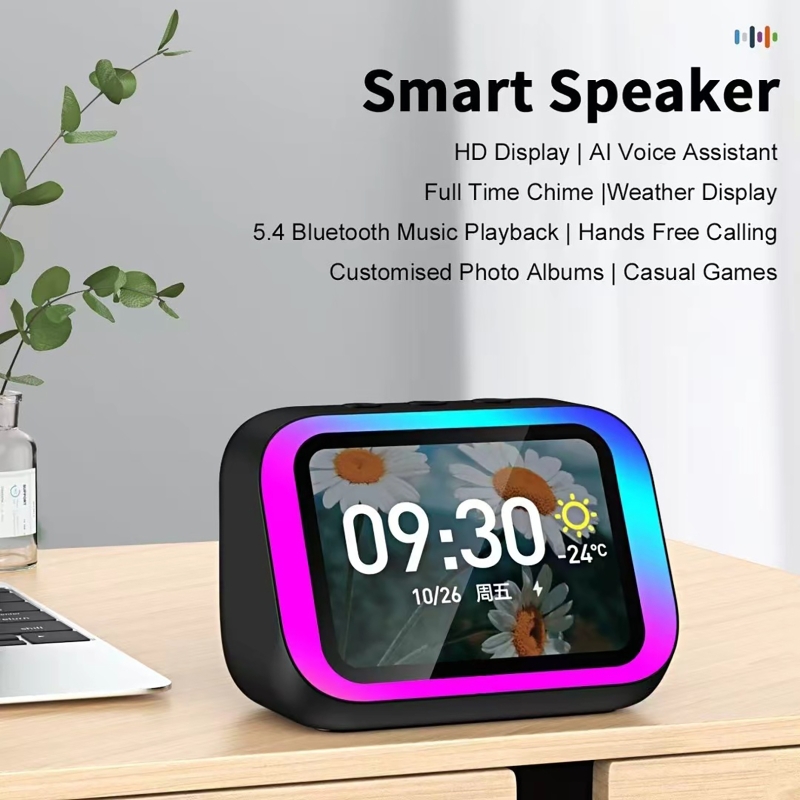 Home Security Ai - Głośnik Bluetooth z asystentem głosowym AI,