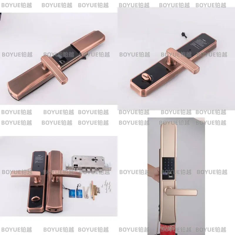 Home Security Lock System - Zamek elektroniczny z przesuwaną pokrywą ze