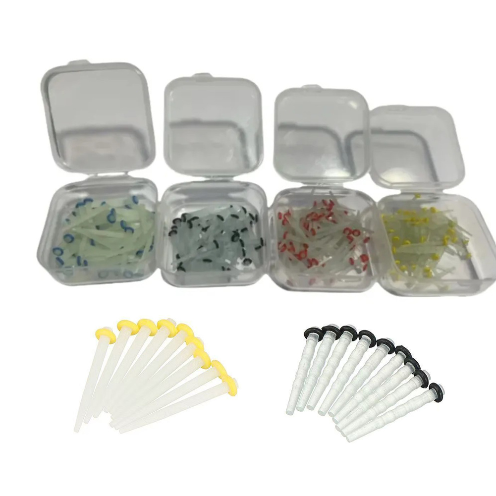 Glass Break Detector - 100 sztuk/pudełko Sztyfty dentystyczne z włókna