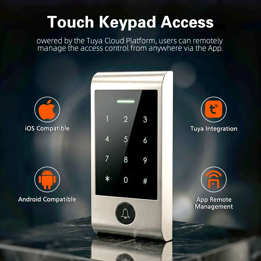 Home Security Lock System - Zaawansowany system kontroli dostępu z dotykową