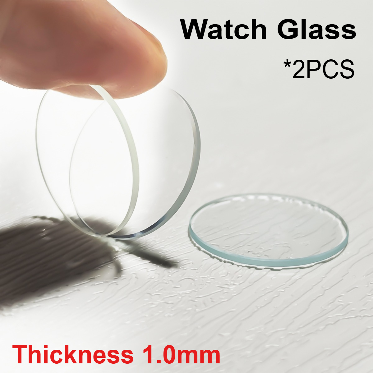 Glass Break Detector - 2 sztuki 15 - 45mm Płaskie