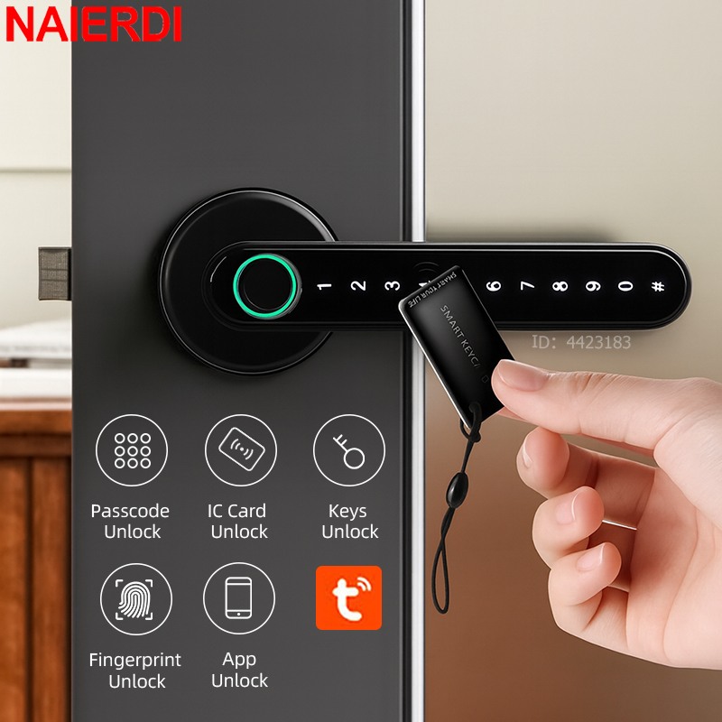 Home Security For Apartments - Inteligentny zamek do drzwi na odcisk