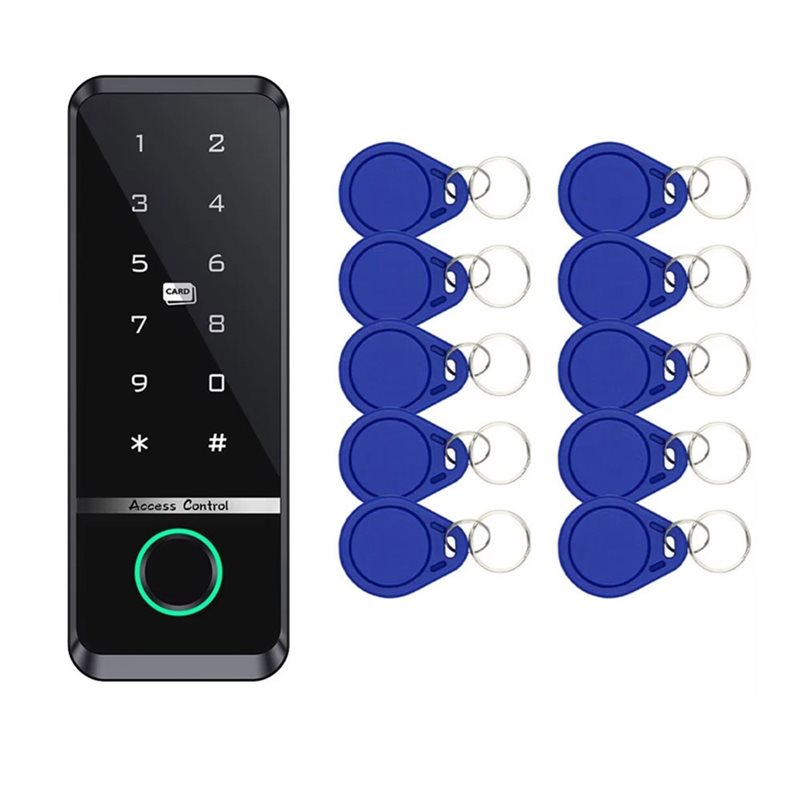 Home Security Lock System - ABGH-Tuya Inteligentny Zamek do Drzwi z
