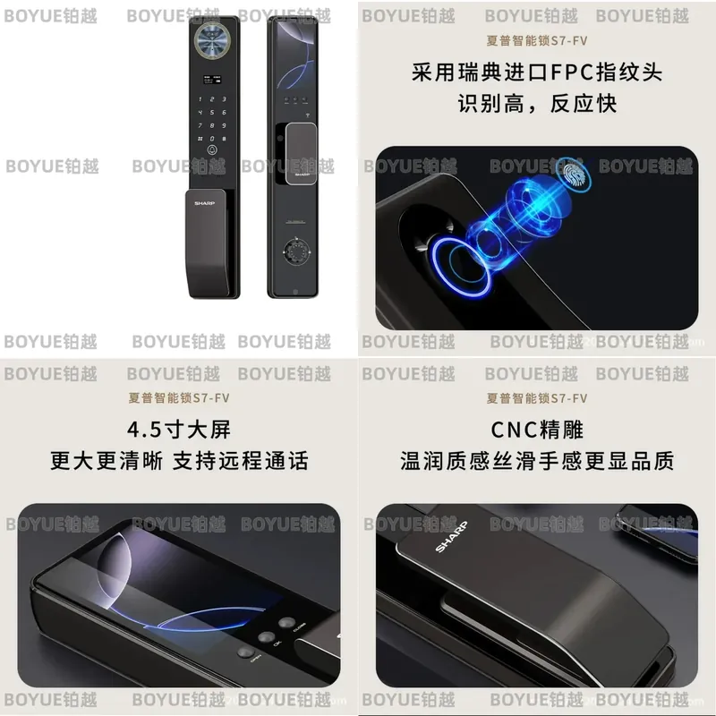 Home Security Lock System - Inteligentny zamek do drzwi WiFi z