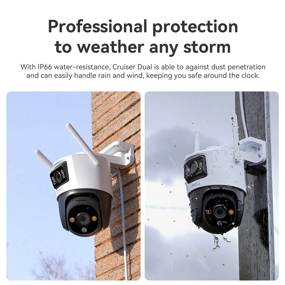 Home Security Outdoor - Zewnętrzna kamera bezpieczeństwa IMOU PT -