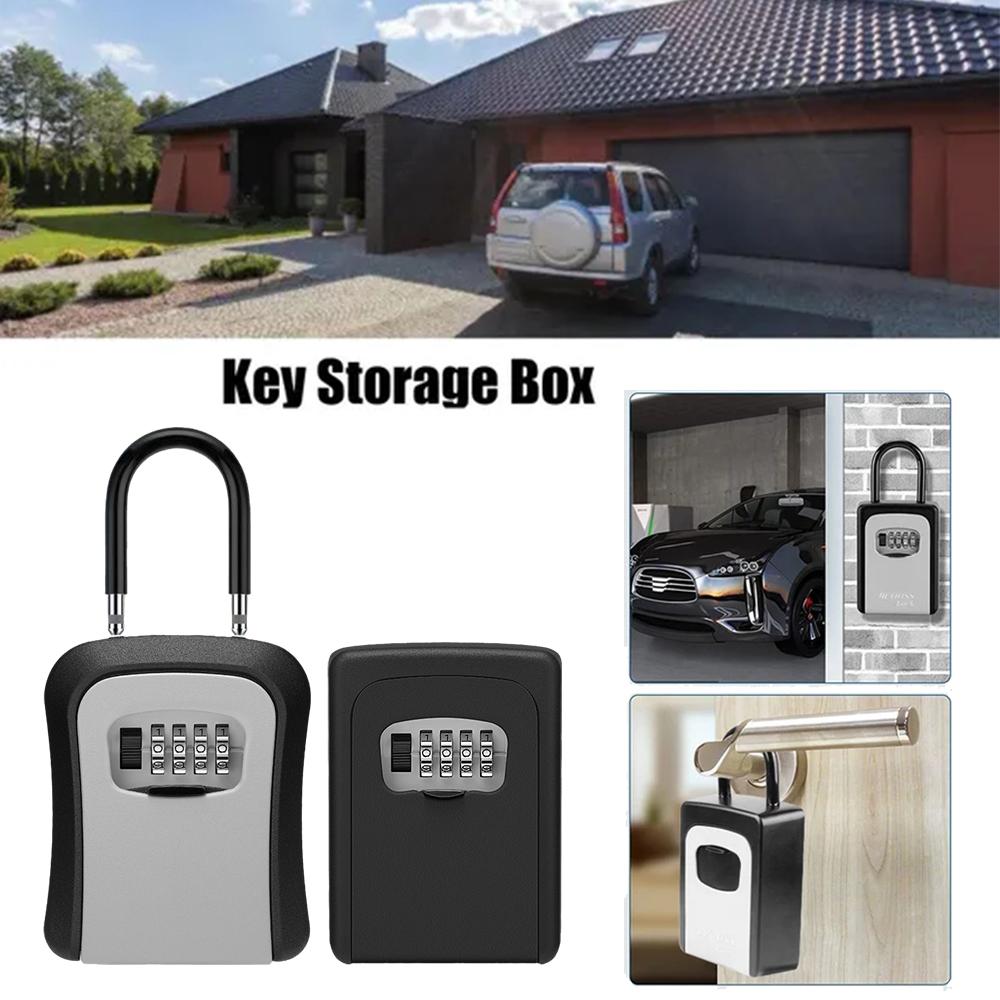 Home Security Key Box - Naścienny schowek na klucze Przenośny zamek