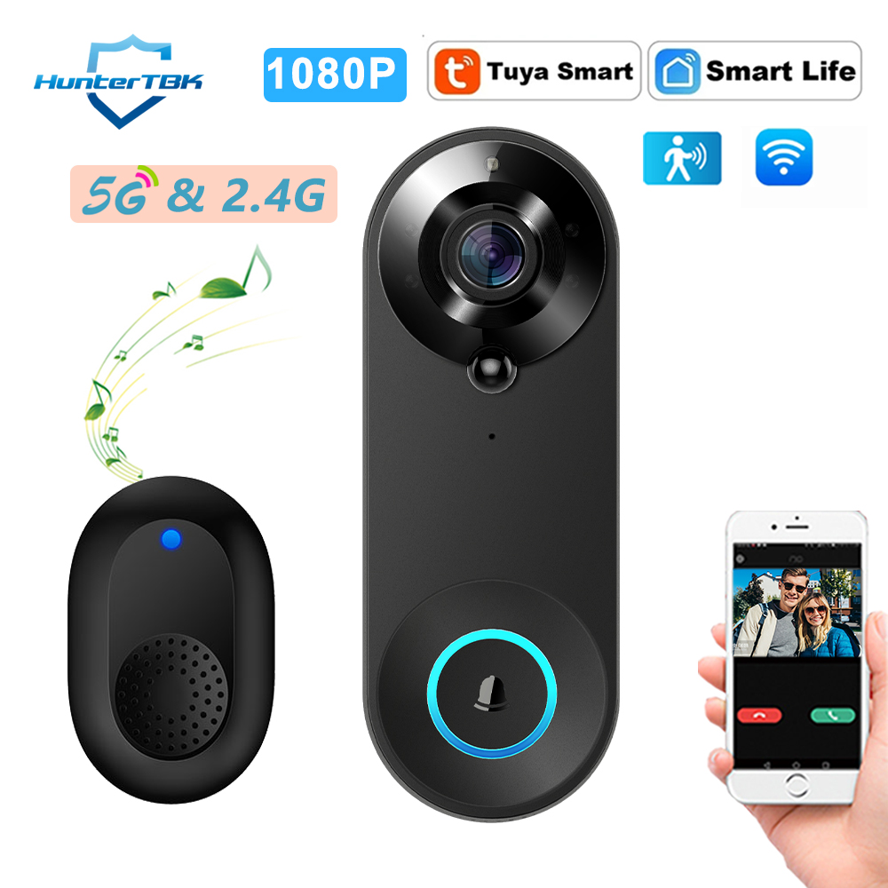 Home Security Tech - Dzwonek do drzwi z kamerą 5G