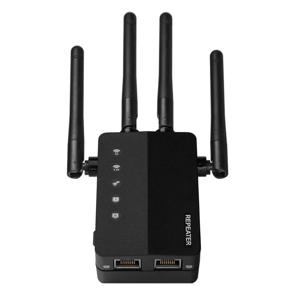 Home Security Features - Wzmacniacz WiFi z podwójnym pasmem 2,4/5,8