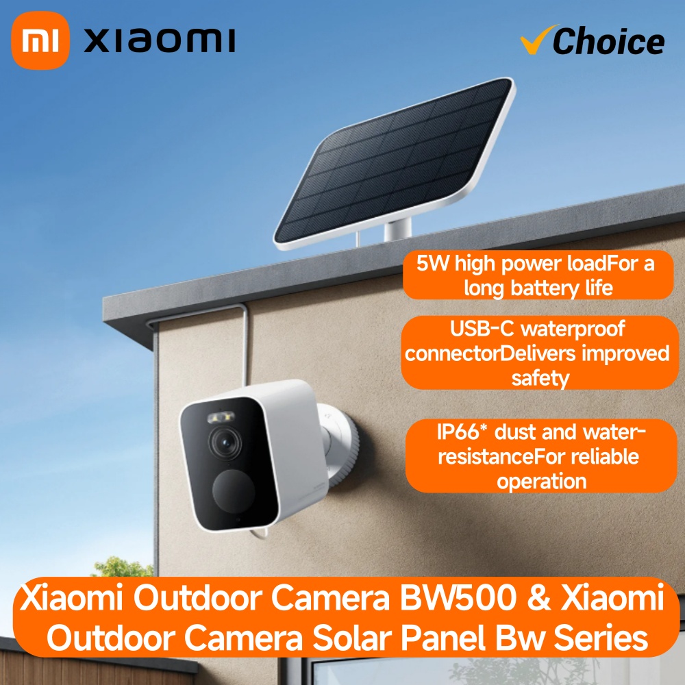 Home Security Ai - Kamera zewnętrzna Xiaomi BW500 2.5K HD