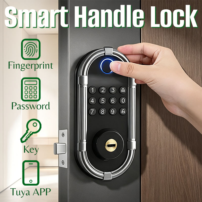 Home Security Lock System - Inteligentny elektroniczny zamek z czytnikiem linii