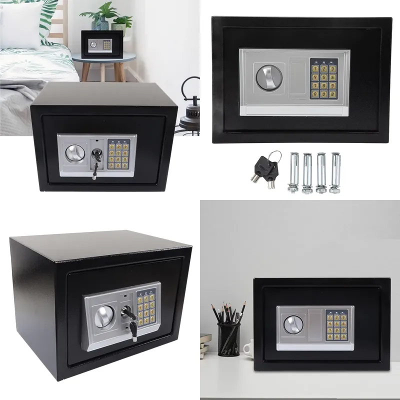 Home Security Key Box - Elektroniczny sejf z hasłem i kluczem,