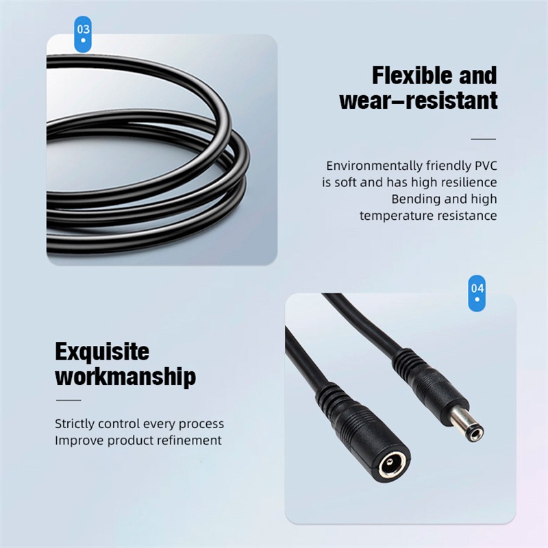 5,5 x 2,1 mm 1 żeński na 2 4 8 – Home Security Tech recenzja i cena
