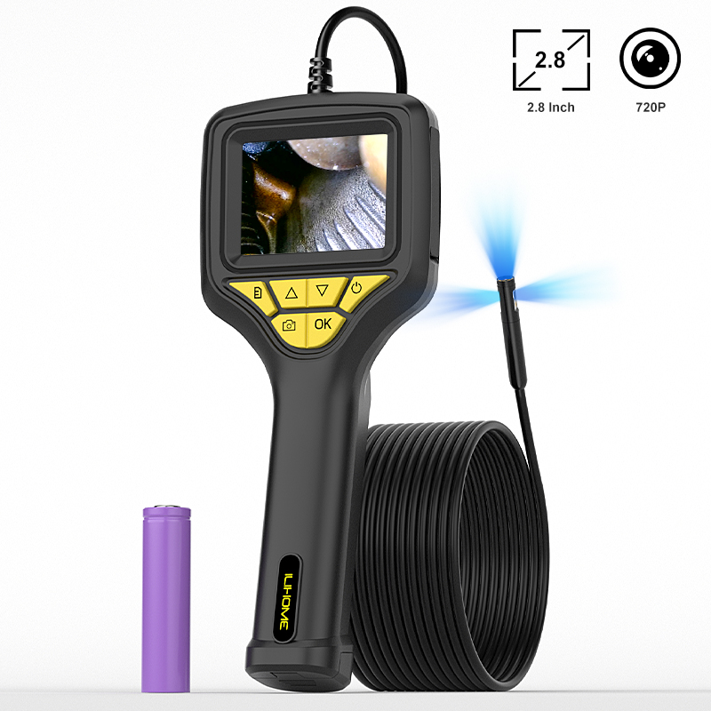 Kamera inspekcyjna HD z ekrane – Home Security And Cameras recenzja i cena