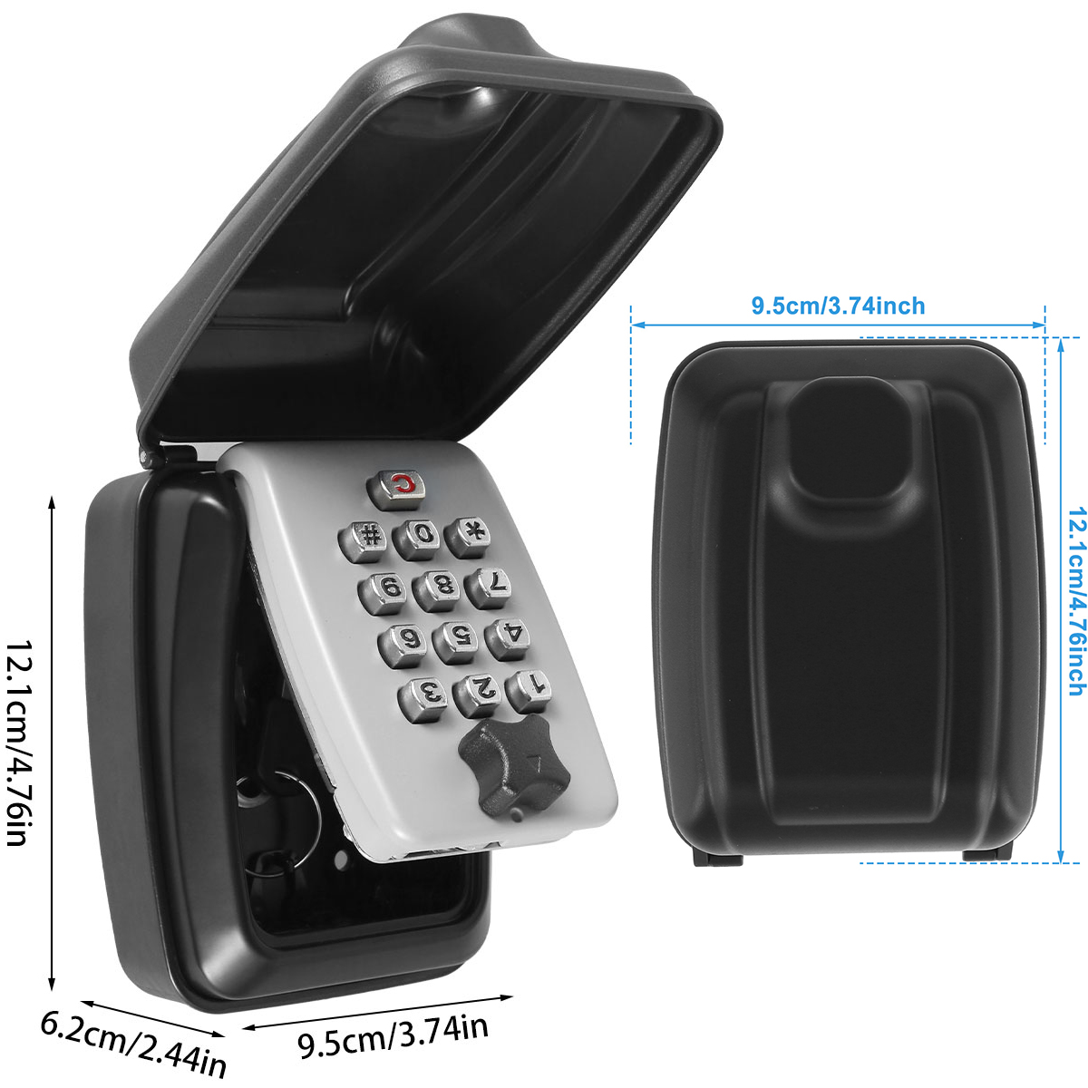 Key Lock Box Wall-Mount Secret – Home Security Key Box recenzja i cena