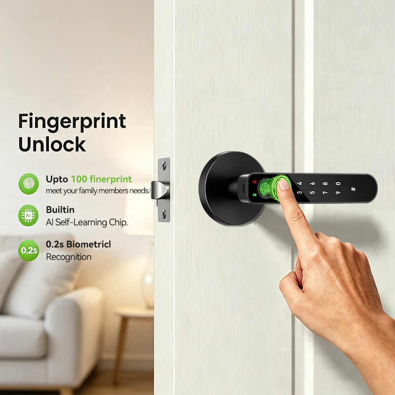 Inteligentny zamek elektronicz – Home Security For Apartments recenzja i cena