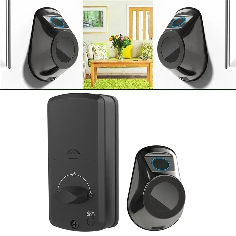 Zamek do drzwi z czytnikiem li – Home Security Features recenzja i cena