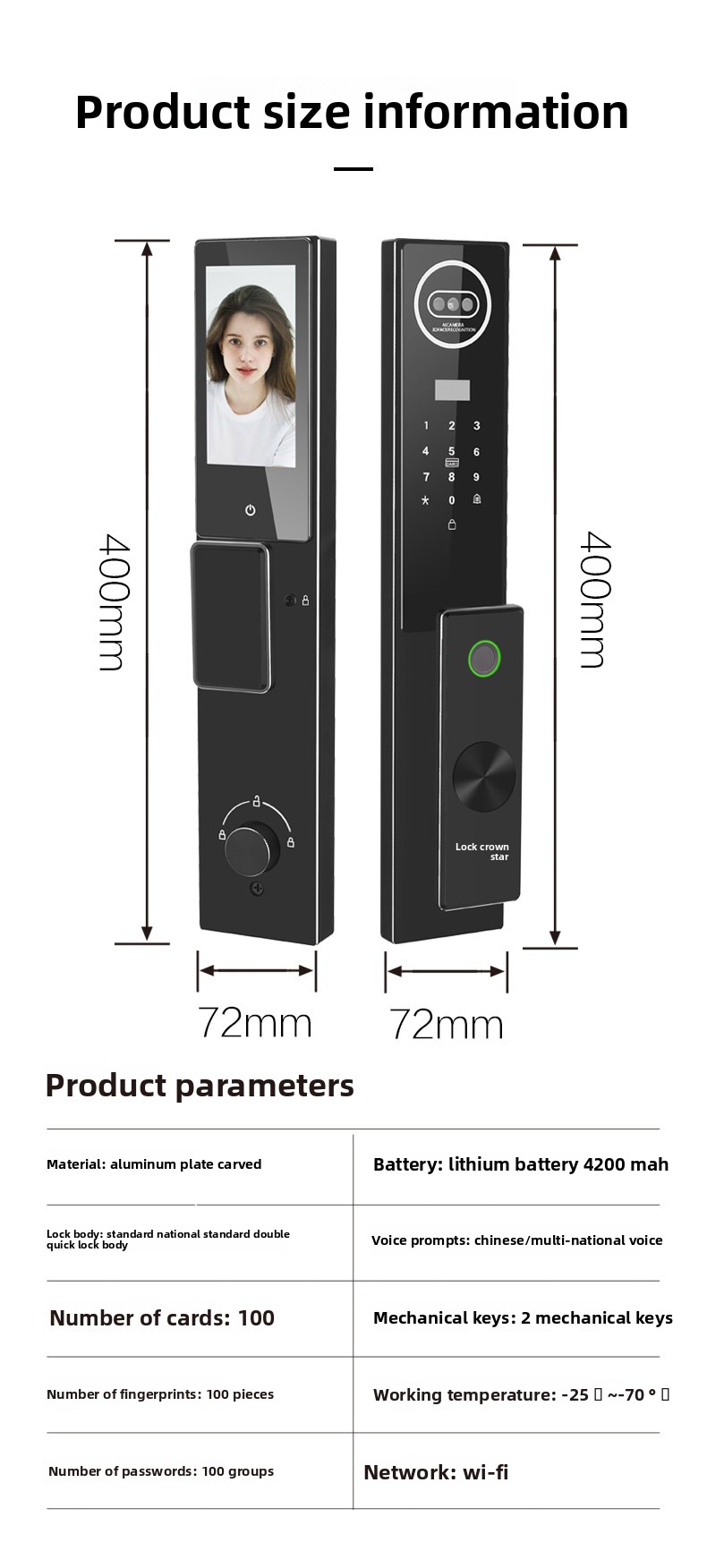 Inteligentny system zamków do  – Home Security Lock System recenzja i cena