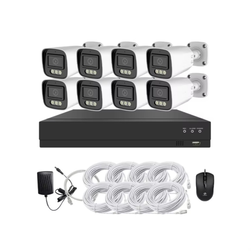 Zestaw kamer CCTV 4-kanałowy 8 – Home Security Outdoor recenzja i cena