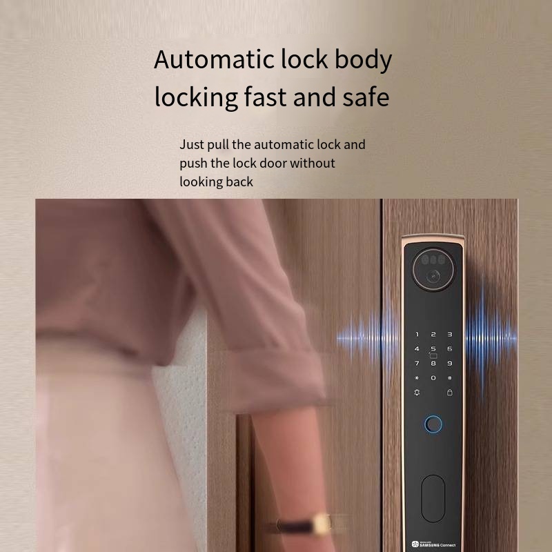 Inteligentny zamek P70max z fu – Home Security Lock System recenzja i cena