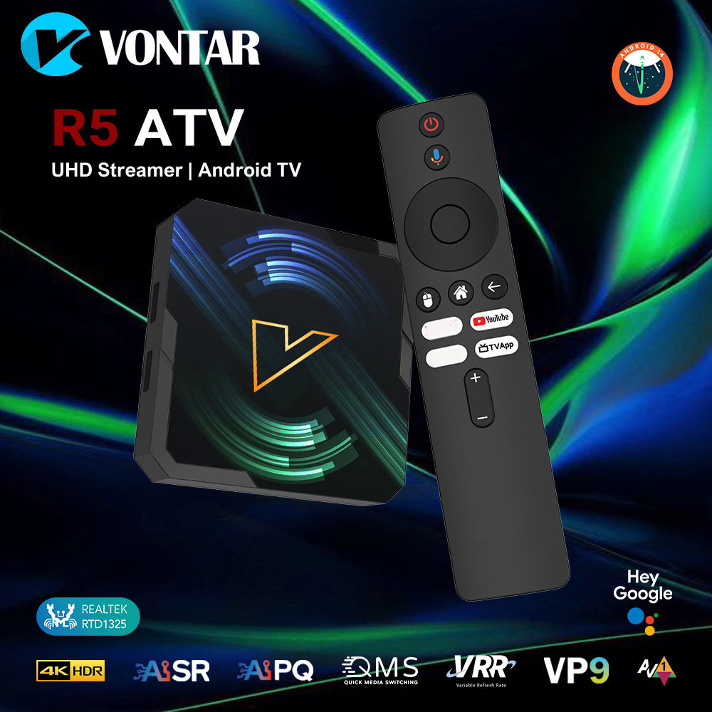 VONTAR R5 ATV Android14 TV Box – Home Security Ai recenzja i cena