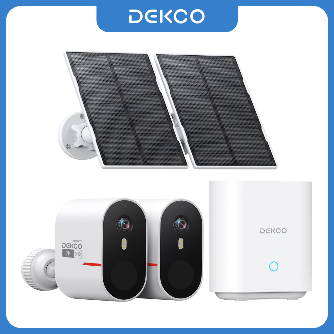 Dekco 3MP WiFi Solar Camera Sy – Home Security Adt recenzja i cena