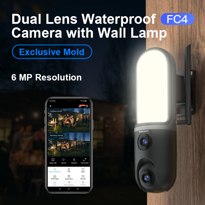 Kamera IP 6MP O-Kam APP z 5-kr – Home Security Flood Lights recenzja i cena