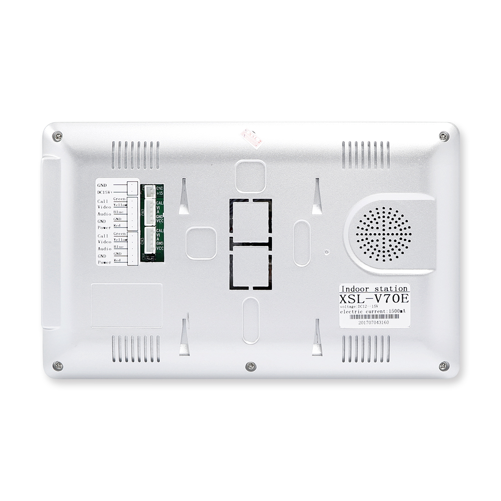 4-przewodowy 2-familowy wideod – Home Security Lock System recenzja i cena