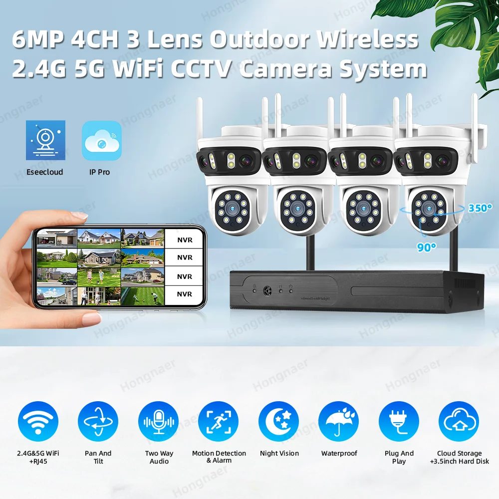 Zestaw kamer bezpieczeństwa do – Home Security And Cameras recenzja i cena