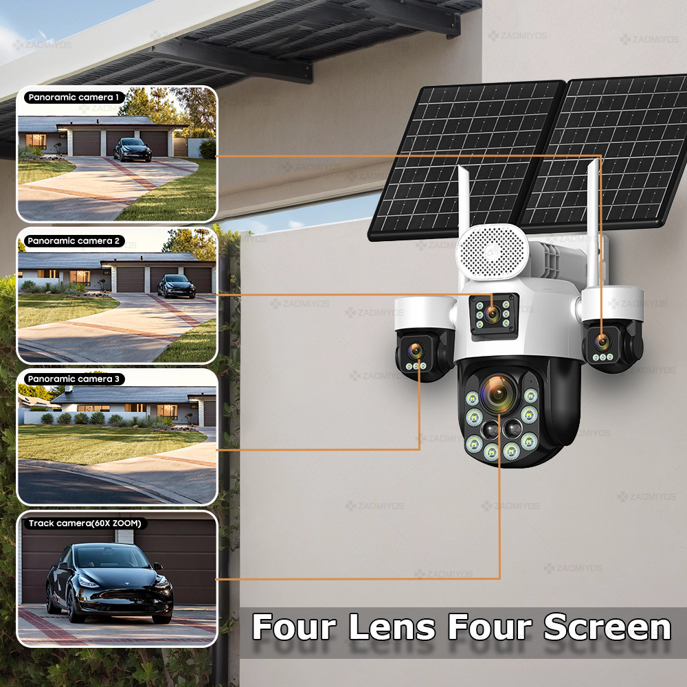 4-objektowowa kamera zewnętrzn – Home Security Tech recenzja i cena