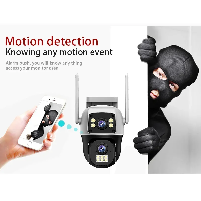 Kamera IP 8MP 4K WIFI PTZ Zewn – Home Security Ai recenzja i cena