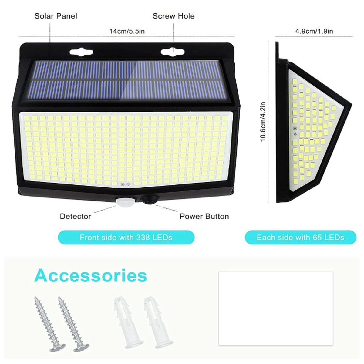 3-stronna lampa ścienna LED z  – Home Security Flood Lights recenzja i cena