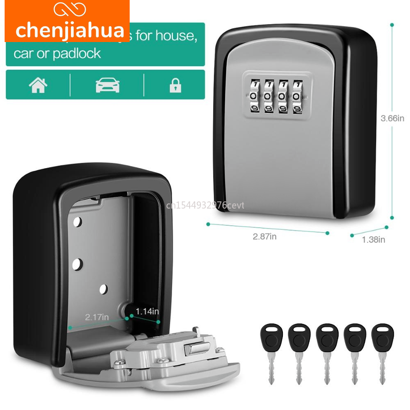 Naścienny schowek na klucze Ta – Home Security Key Box recenzja i cena