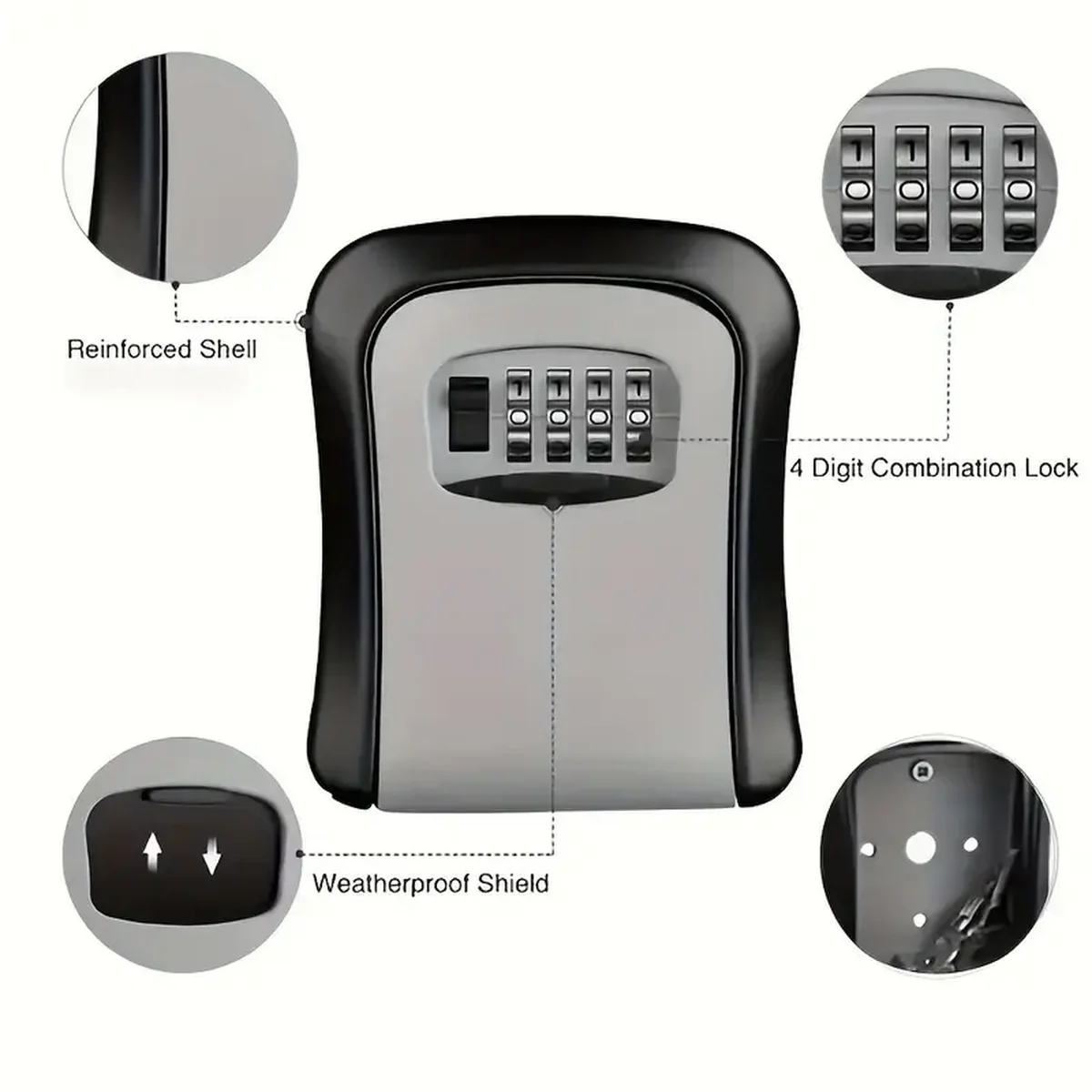 Wodoodporna Przenośna Skrzynka – Home Security Key Box recenzja i cena