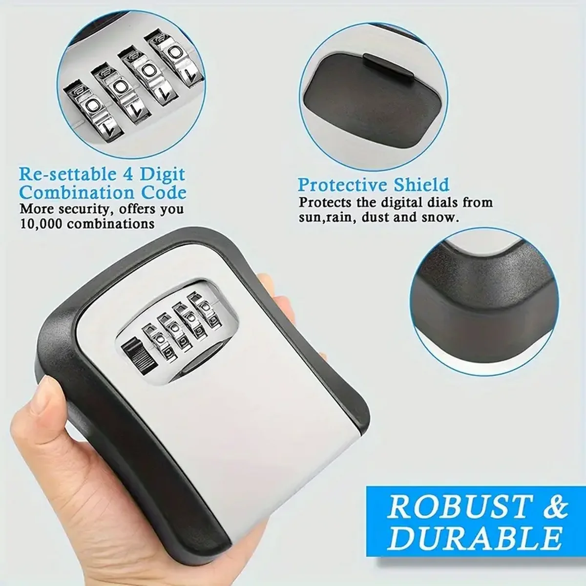 Wodoodporna Przenośna Skrzynka – Home Security Key Box recenzja i cena