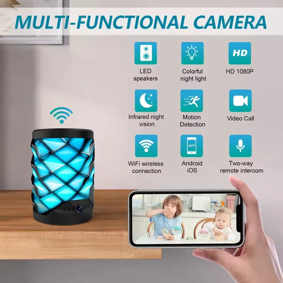 Miniaturowa kamera HD WiFi z g – Home Security Flood Lights recenzja i cena