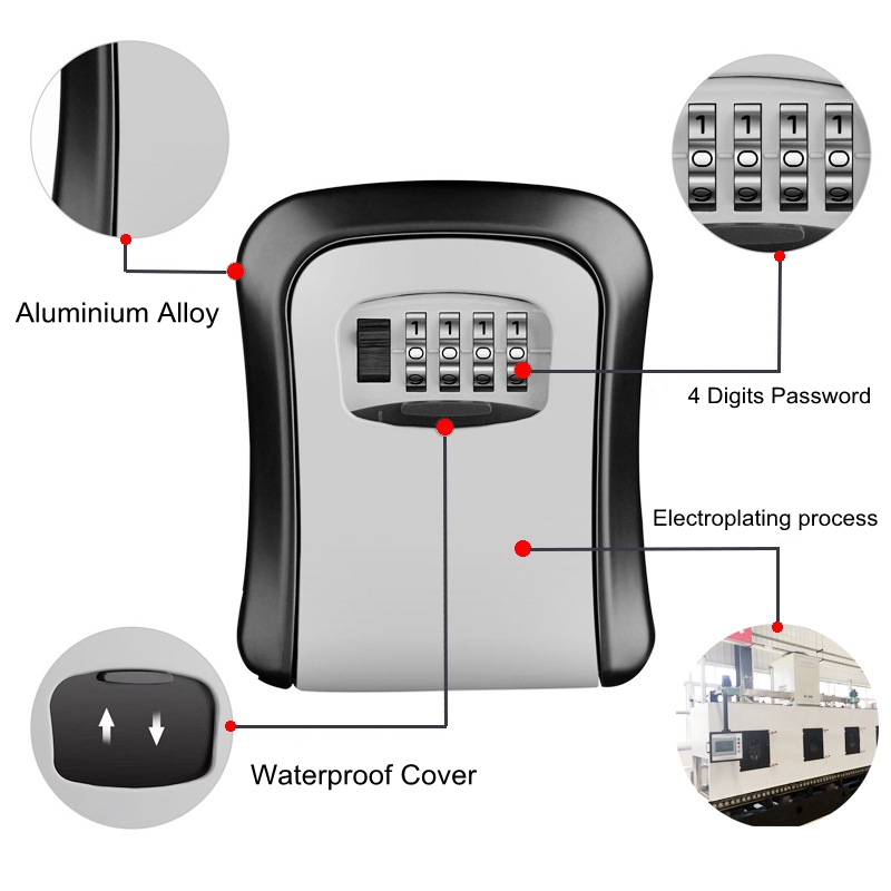 Wodoodporna skrytka na klucze  – Home Security Lock System recenzja i cena