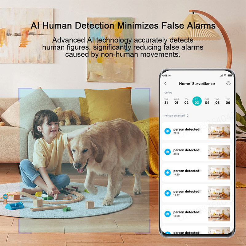 Inteligentna kamera Wi-Fi XIAO – Home Security Camera 360 Xiaomi recenzja i cena