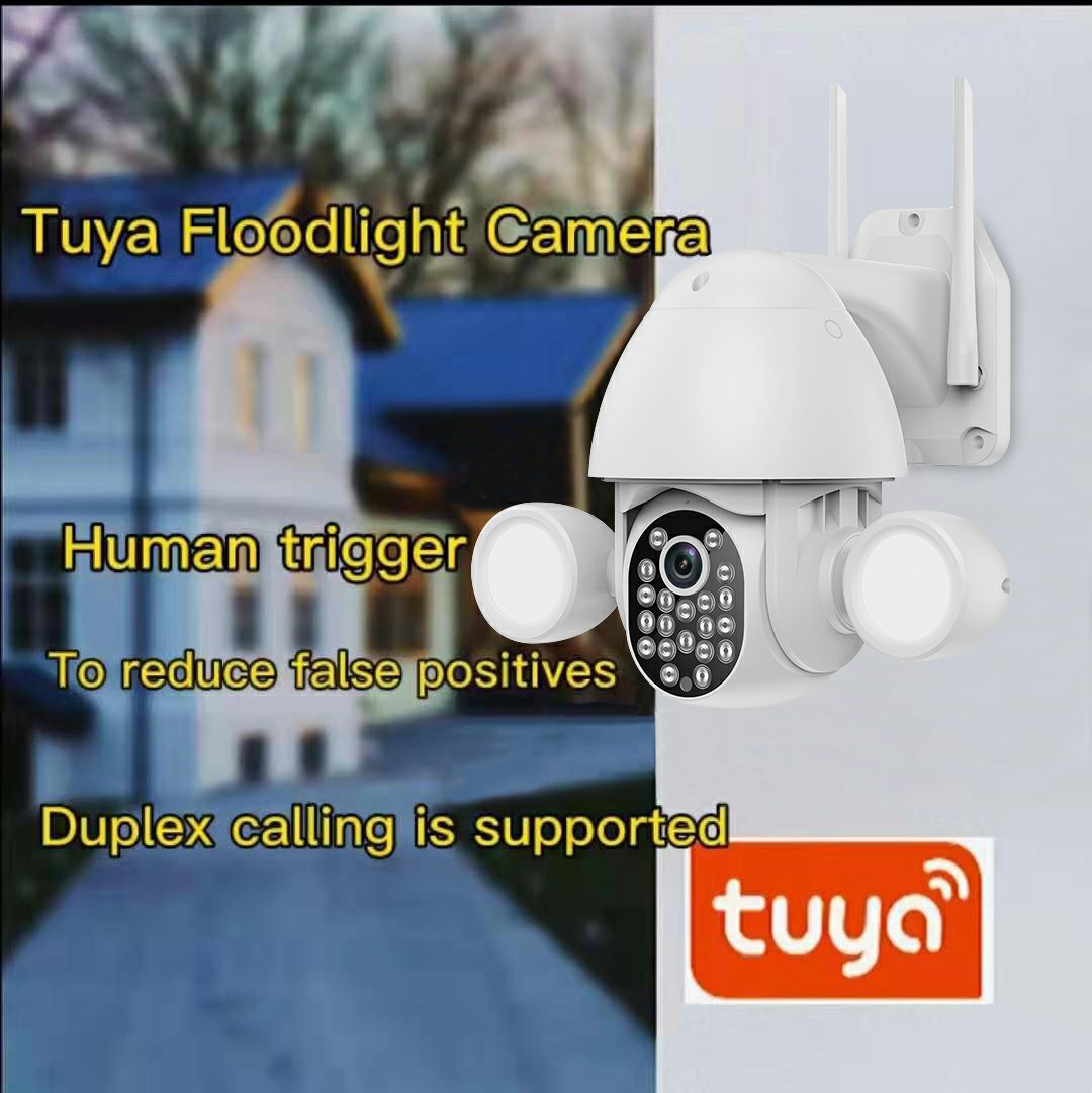 Tuya Smartlife APP inteligentn – Home Security Flood Lights recenzja i cena