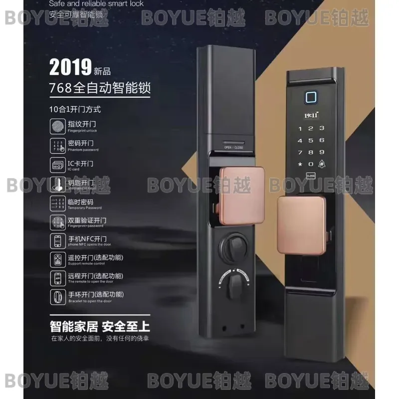 Inteligentny zamek do drzwi na – Home Security Lock System recenzja i cena