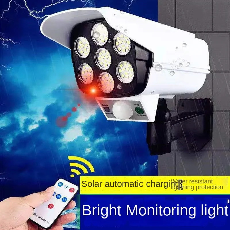 Zewnętrzna lampa słoneczna z c – Home Security Outdoor recenzja i cena