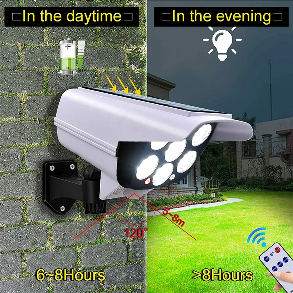 Zewnętrzna lampa słoneczna z c – Home Security Outdoor recenzja i cena