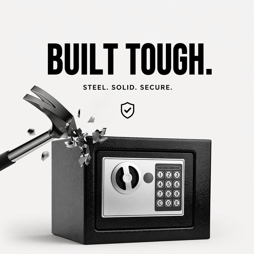 Całkowicie stalowa, elektronic – Home Security Key Box recenzja i cena