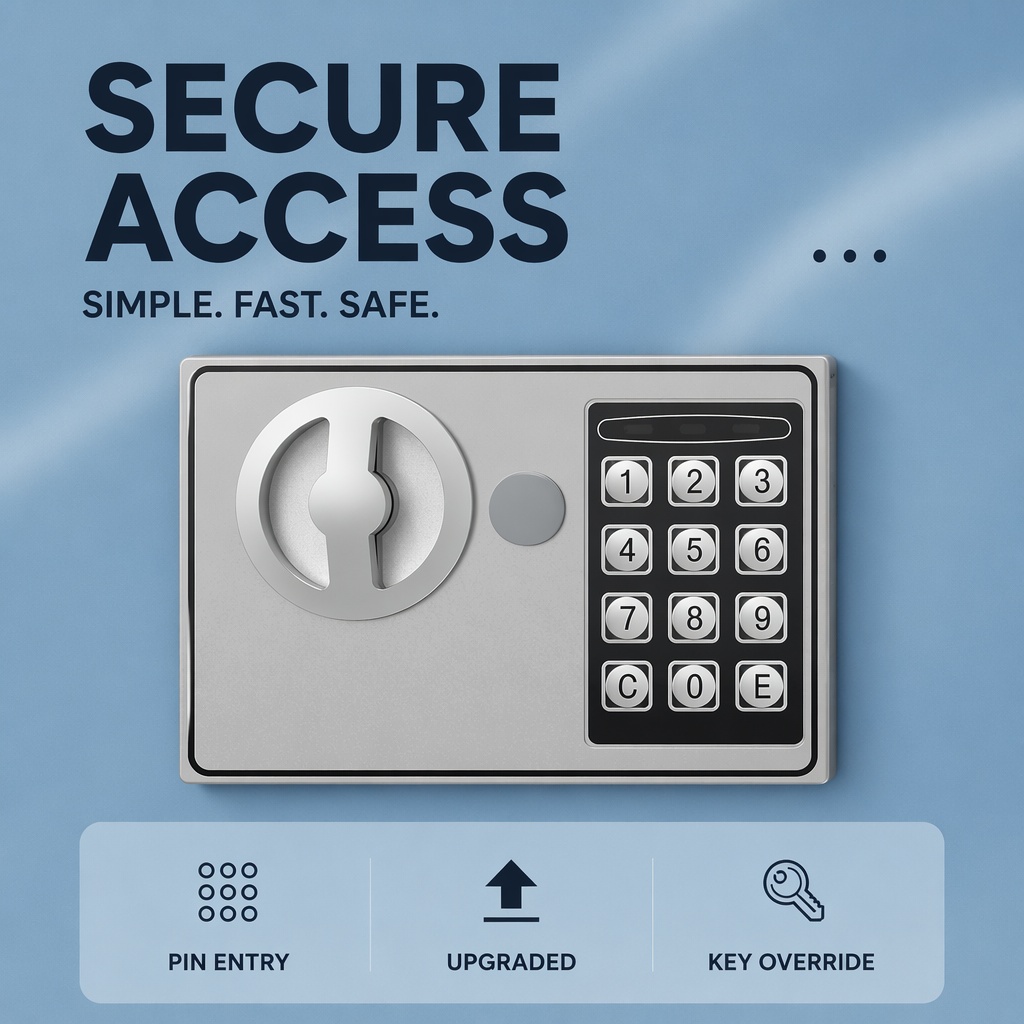 Całkowicie stalowa, elektronic – Home Security Key Box recenzja i cena