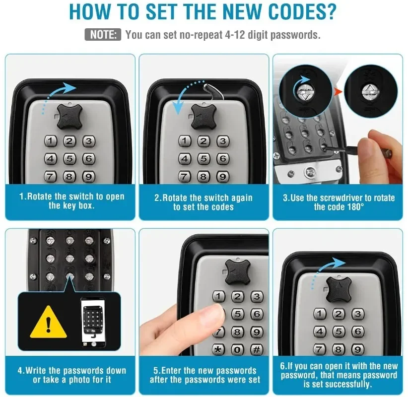 Wodoodporna skrzynka na klucze – Home Security Key Box recenzja i cena