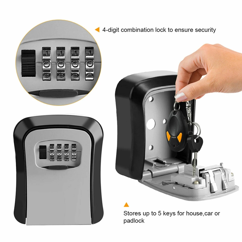 Naścienny zamek na klucze 4-cy – Home Security Key Box recenzja i cena