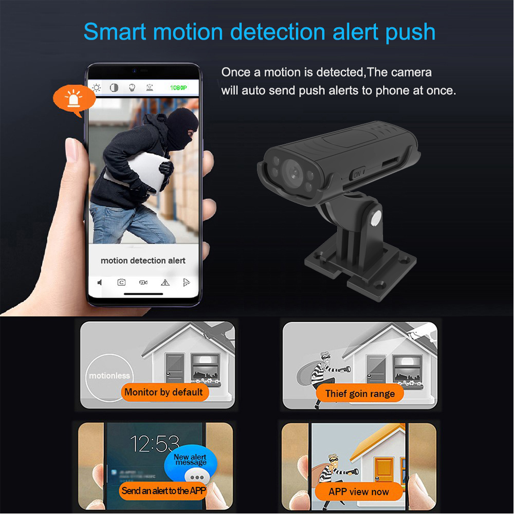 Miniaturowa Bezprzewodowa Kame – Home Security Features recenzja i cena